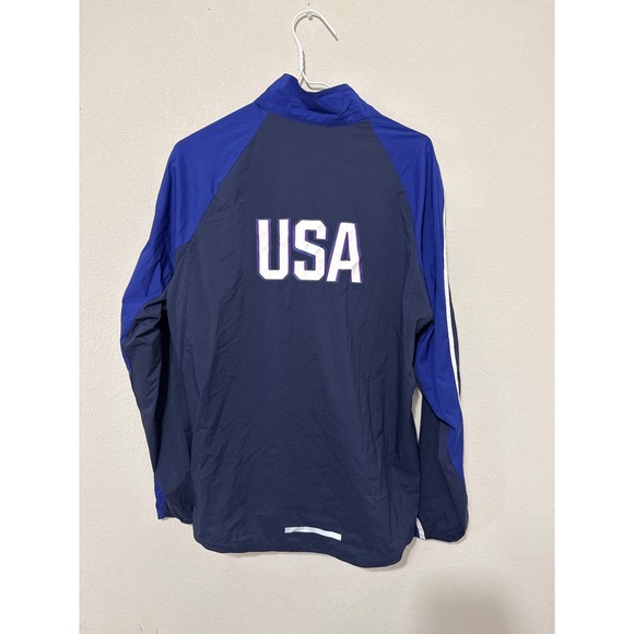 Men's Nike USA Olympic Track & Field Pro Elite Podium Jacket Size Small EUC